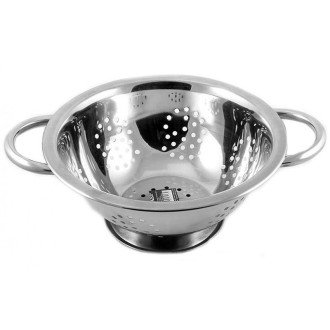 Друшляк Empire Cullender Pro O22см сталевий з підставкою і двома ручками Друшляк Empire Cullender Pro O22см сталевий з підставкою і двома ручками